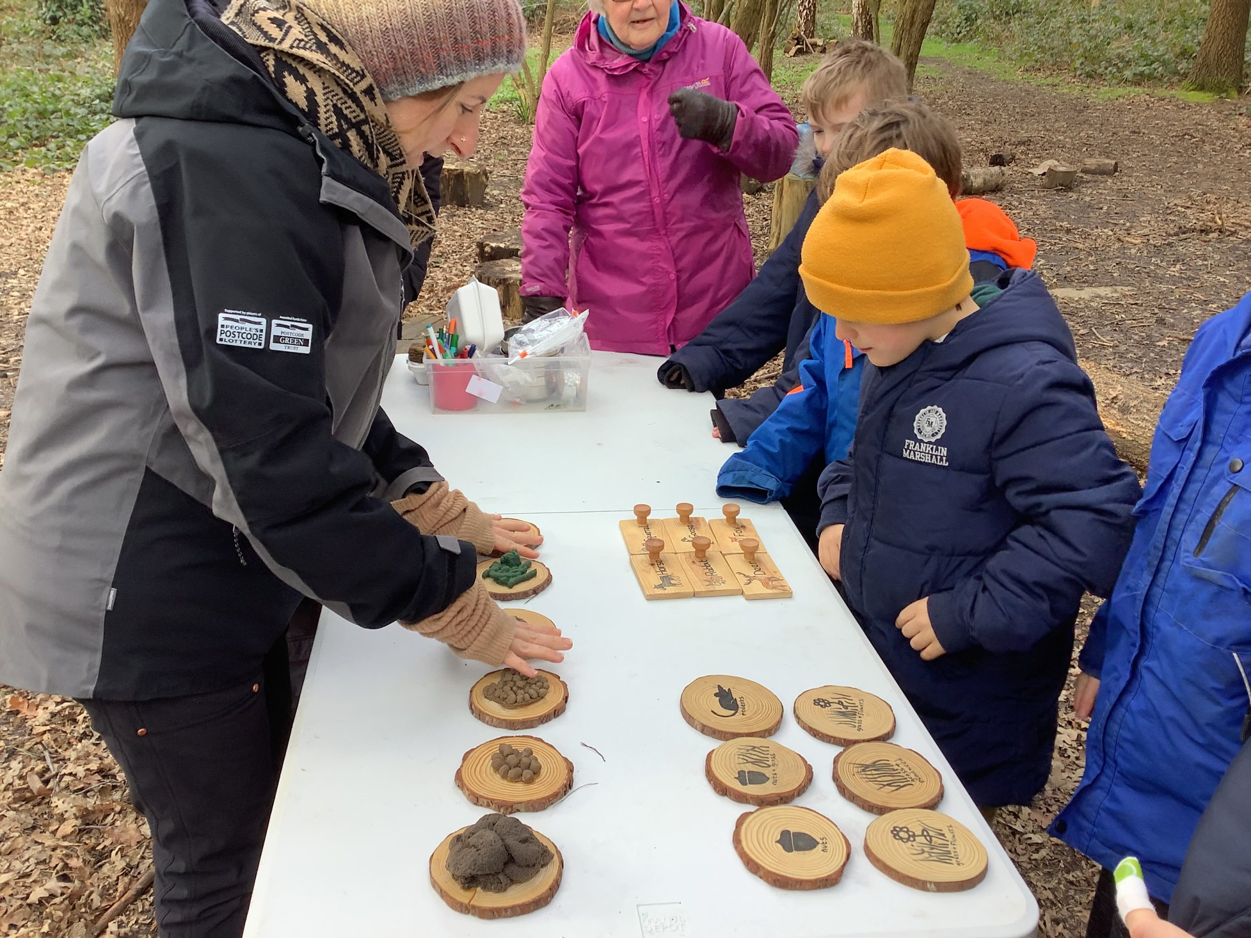 Nature activity with children